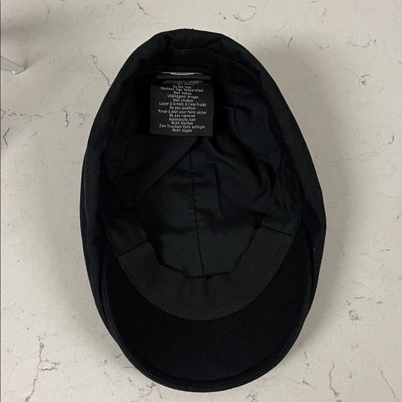 Harley-Davidson Men’s Cotton Ivy Cap News Boy Hat Black Biker Motorcycle Small - Picture 8 of 16